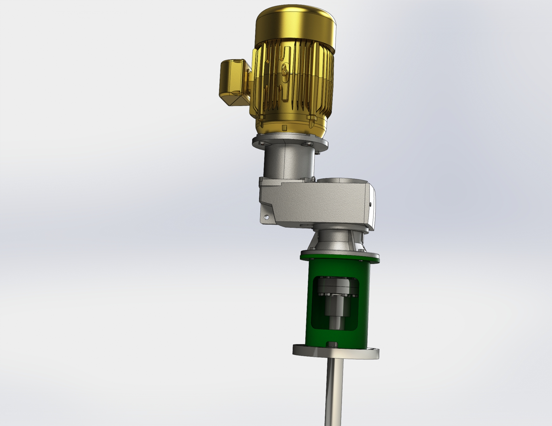 Drive Series F Turbine Mixers On MixMor