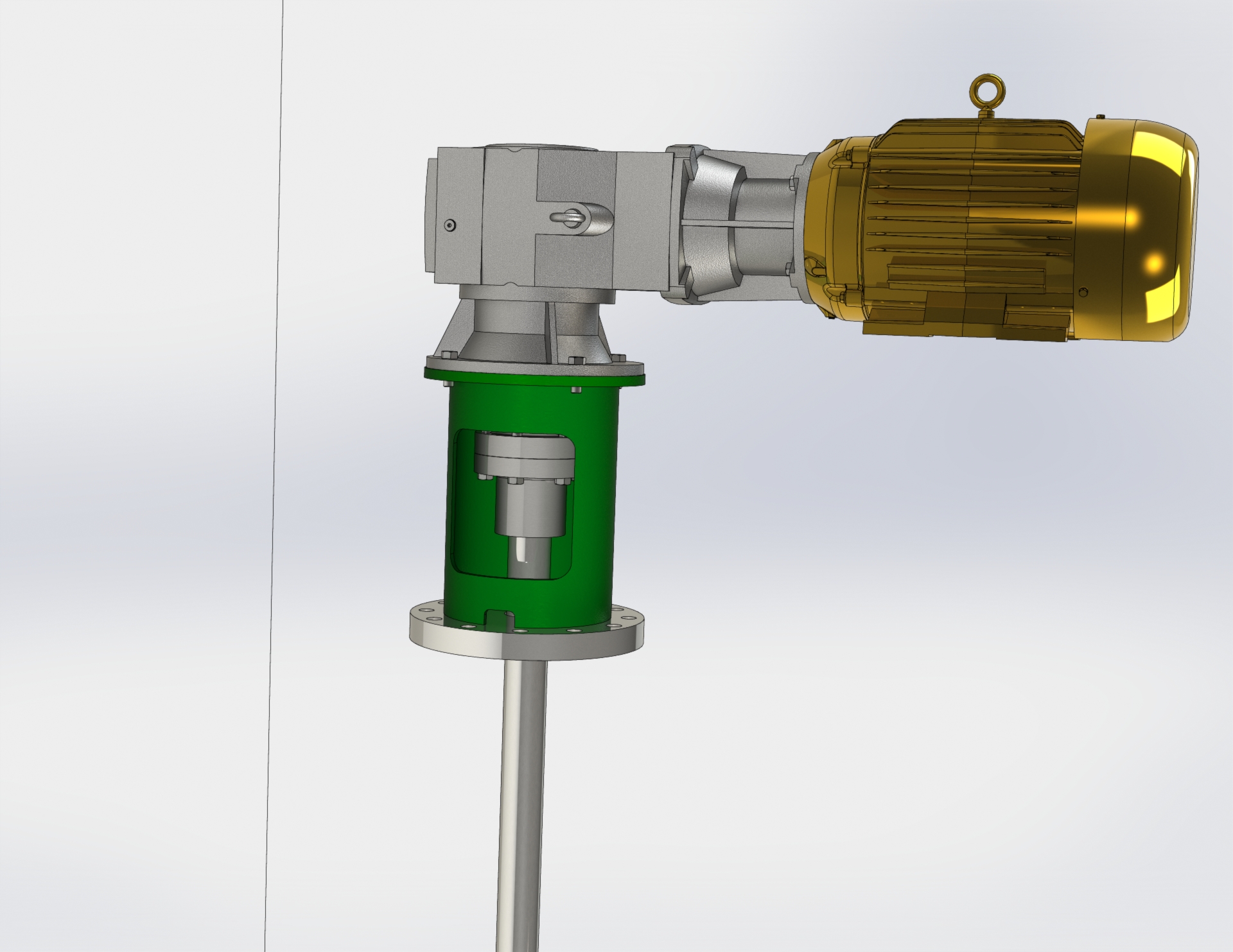 Drive Series L Turbine Mixers On MixMor